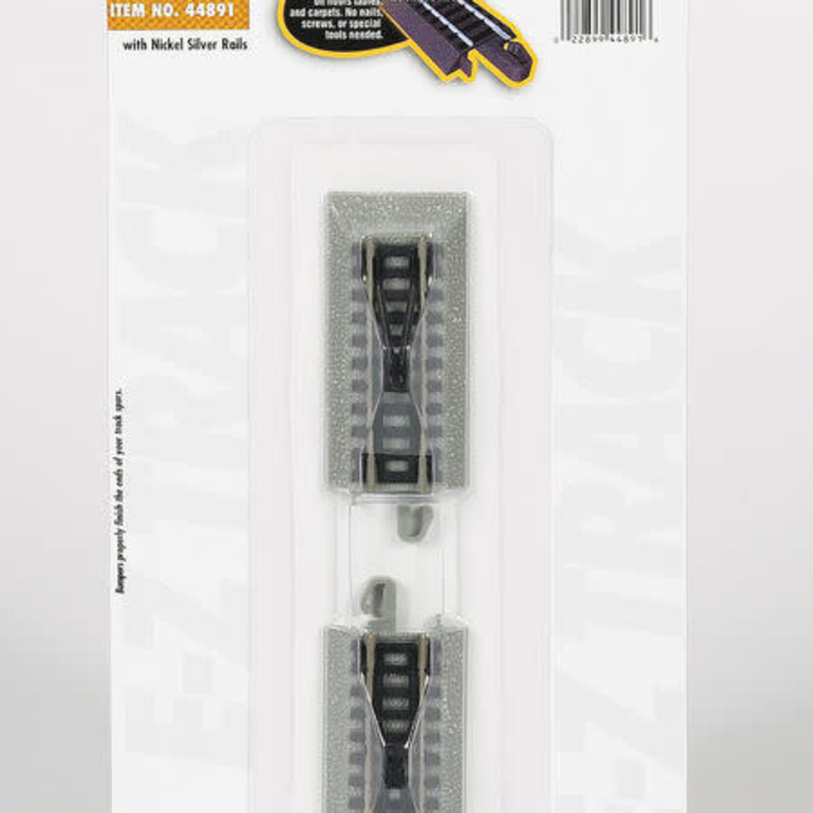 Bachmann 44891 N  EZ Track Hayes Bumper 2 pack