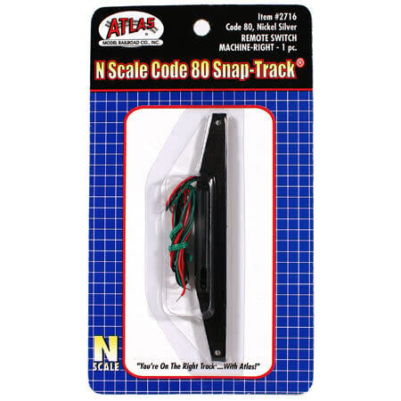 2716 N Code 80 Remote Right-Hand Switch Machine