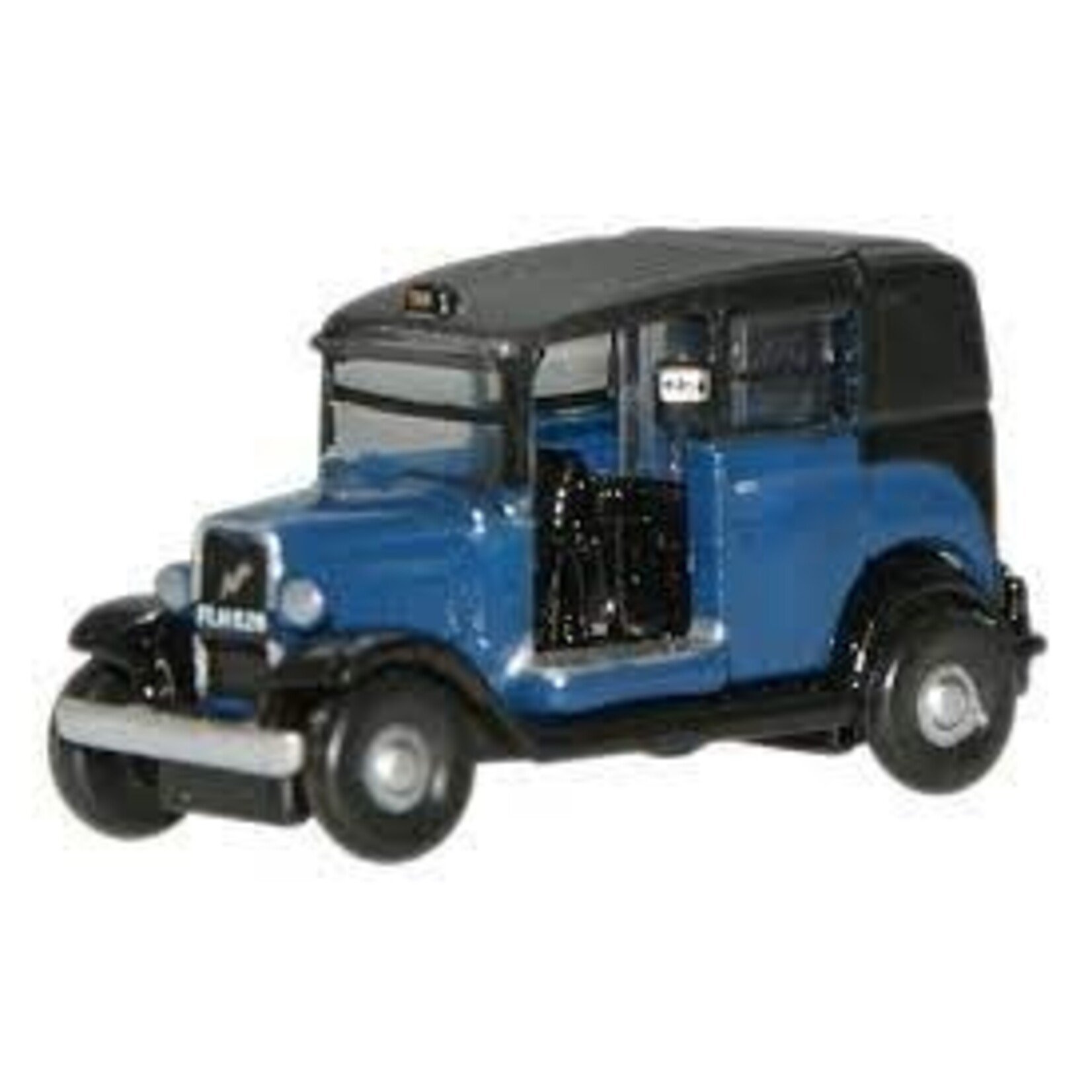 Oxford Diecast NAT002 N Blue Low Loader Taxi