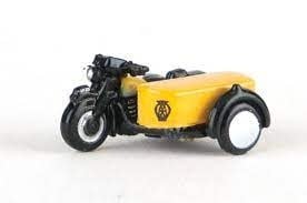 NBSA001 N BSA Motorcycle w/Sidecar -- Automobile Association