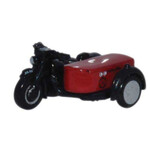 Oxford Diecast NBSA003 N Motorbike And Sidecar Royal Mail