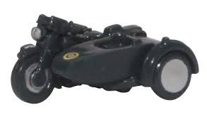 NBSA008 N Motorbike & Sidecar RAF Blue