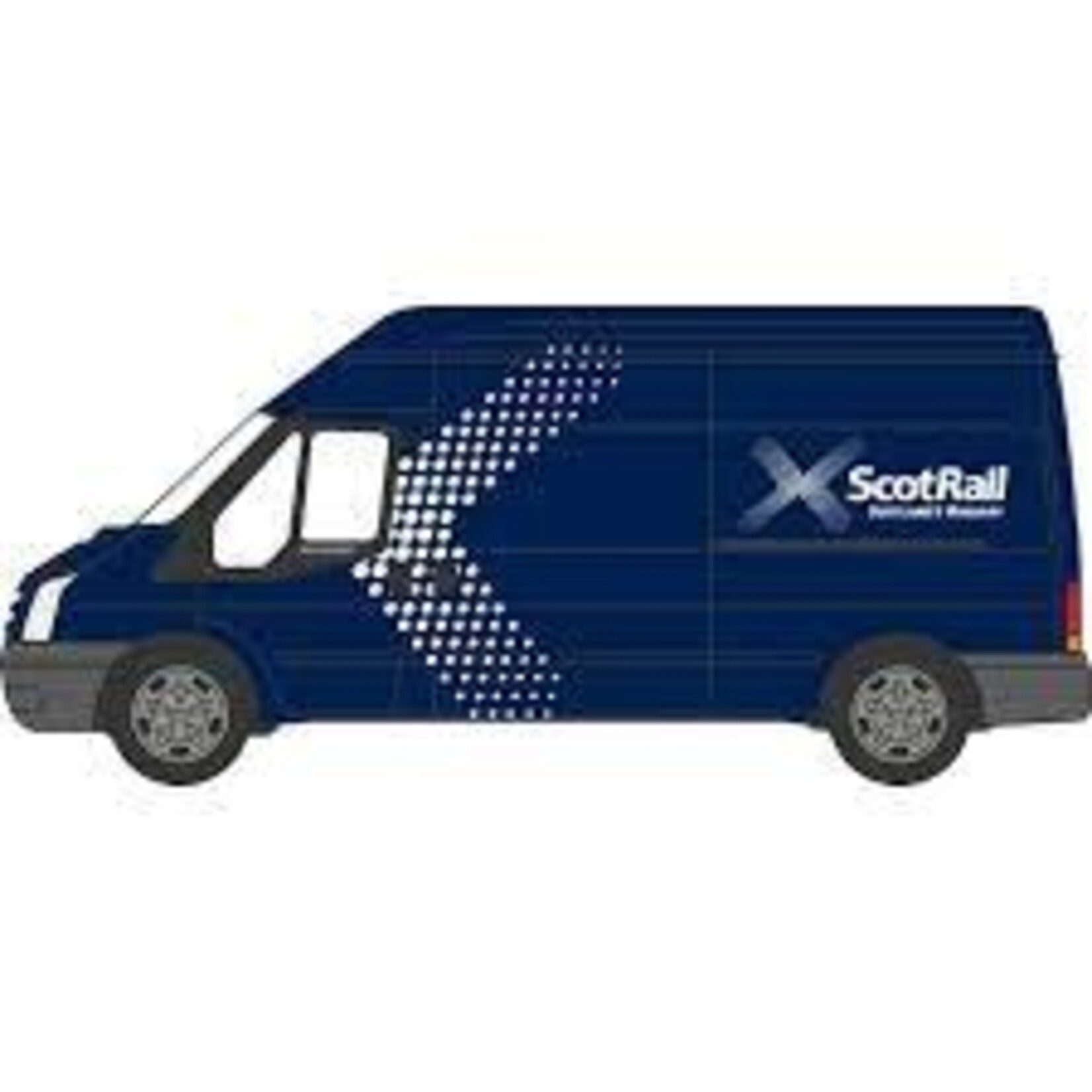 Oxford Diecast NFT028 N Ford Transit MK5 High Roof Scotrail