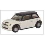 Oxford Diecast NNMN002 N WHITE-BLACK AUSTIN