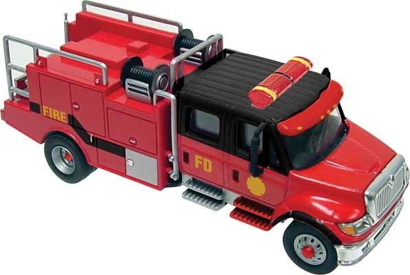 94911920 HO International(R) 7600 2-Axle Crew-Cab Brush Fire Truck