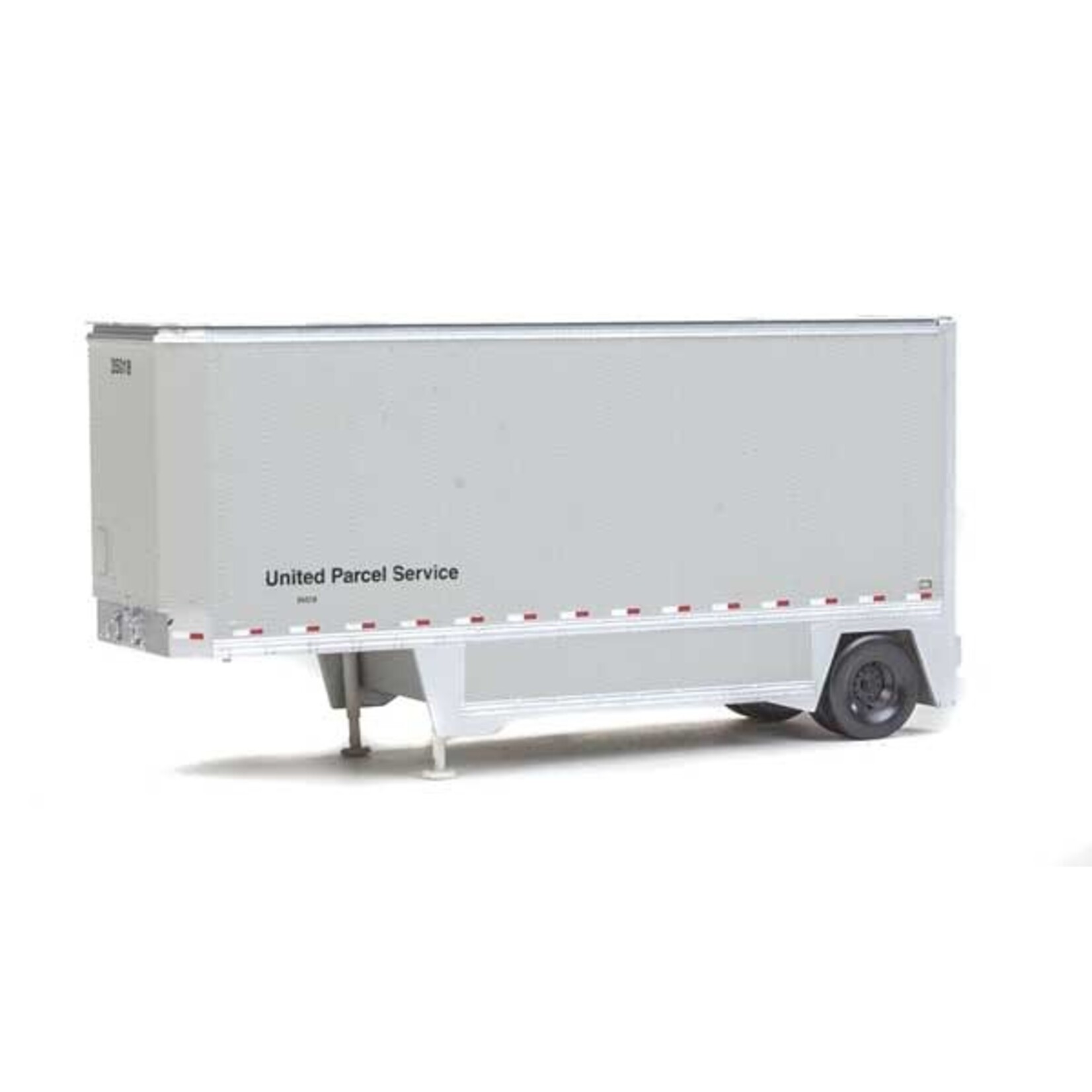 Walthers 2550 HO UPS 26' Drop-Floor Trailer 2-Pack 2PK