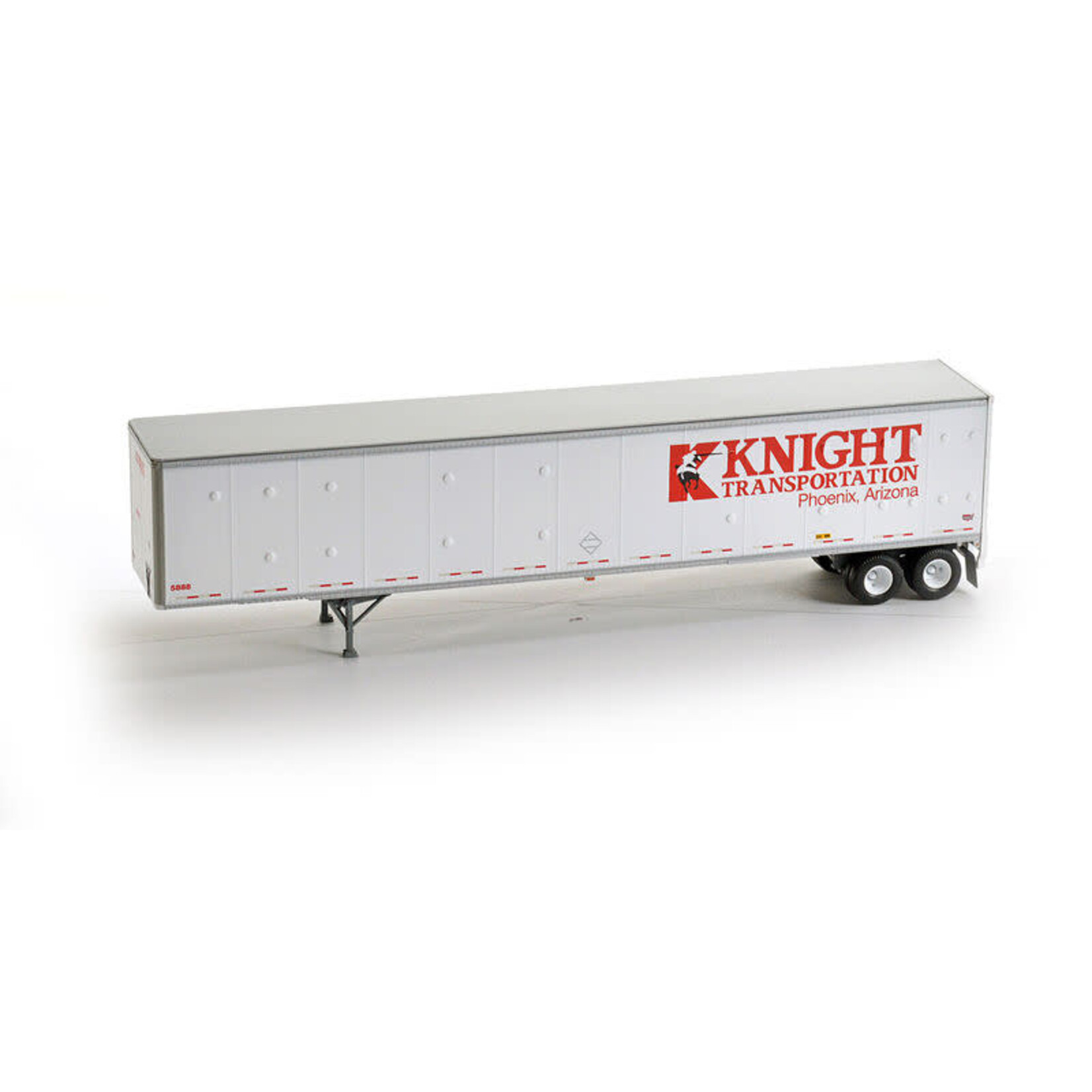 Athearn 29829 HO RTR 53' Duraplate Trailer, Knight 5888