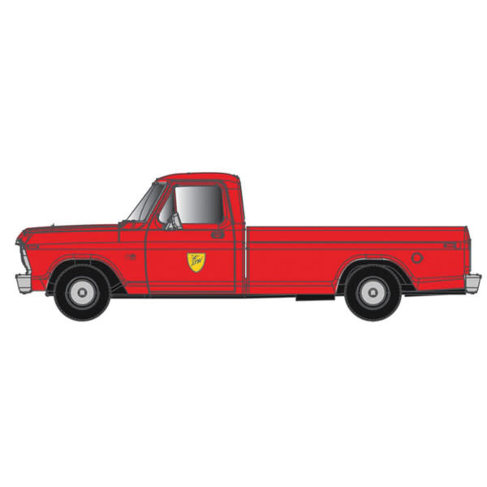 Atlas 30000123 HO FORD F-100 PICKUP TRUCK DELAWARE AND HUDSON