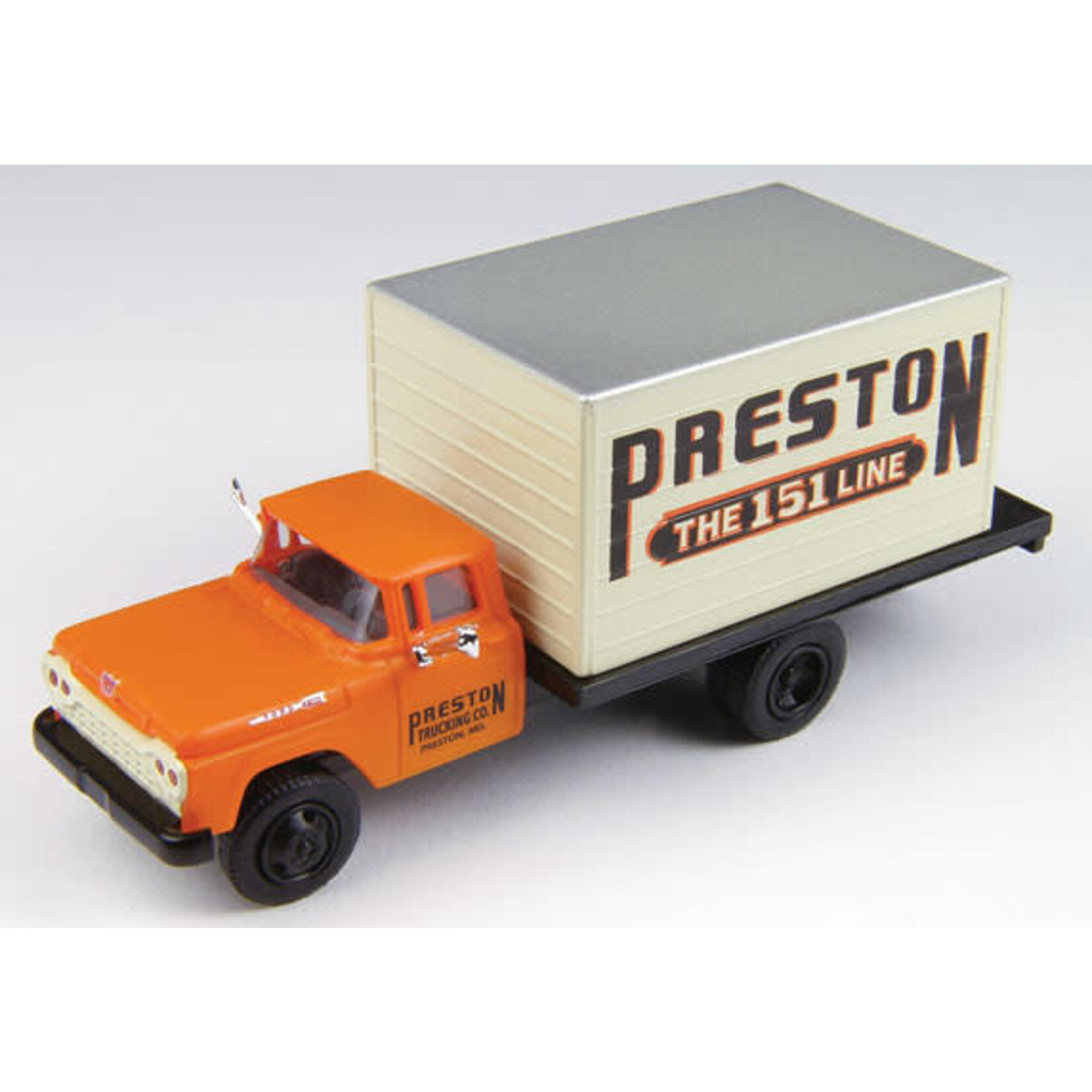 Classic Metal Works 30453 HO 1960 Ford F-500 Delivery Truck, Preston Freight