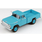 Classic Metal Works 30451 HO 1960 Ford F-100 4x4 Pickup, Caribbean Turquoise