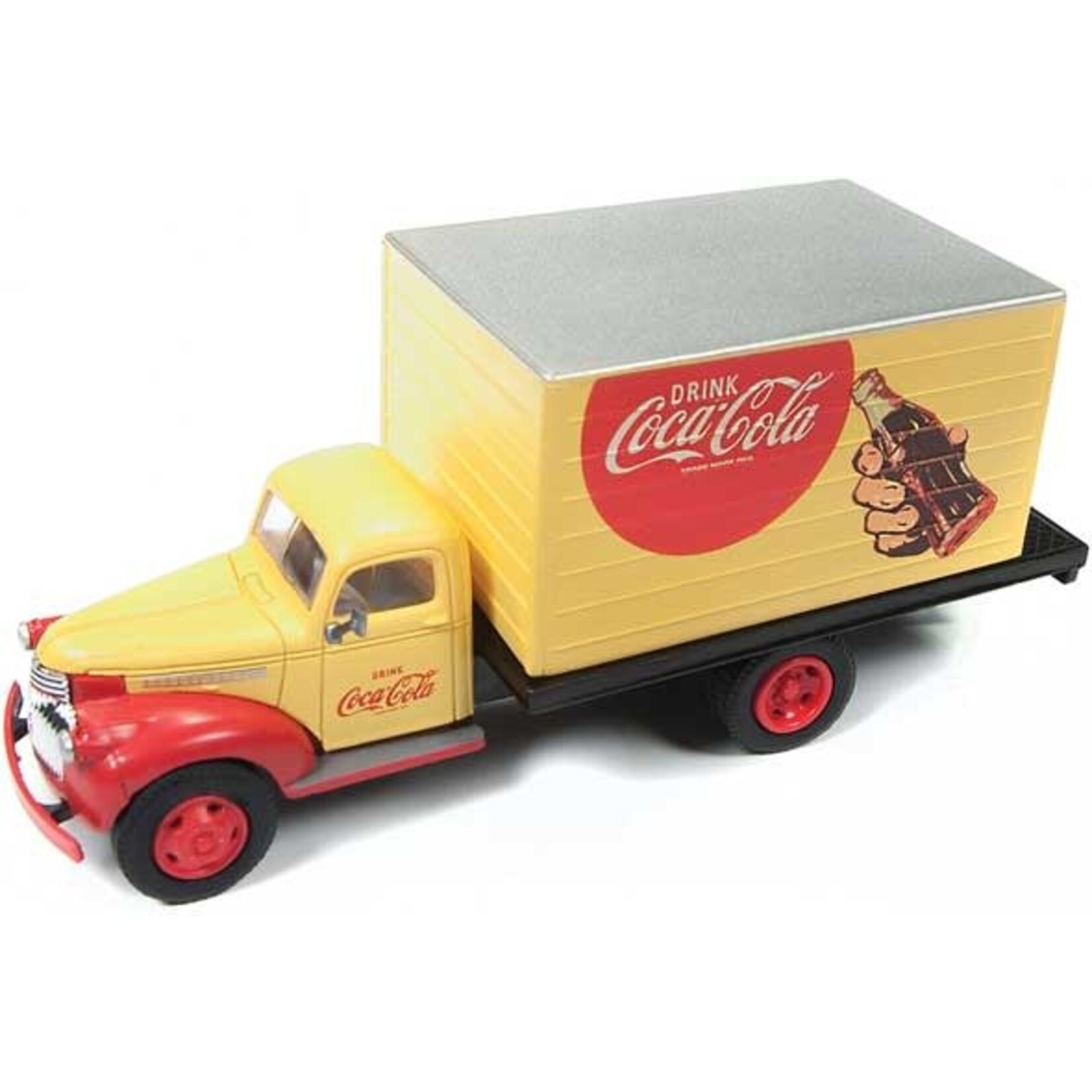 Classic Metal Works 30509 HO 1941-1946 Chevy Box Truck, Coca Cola