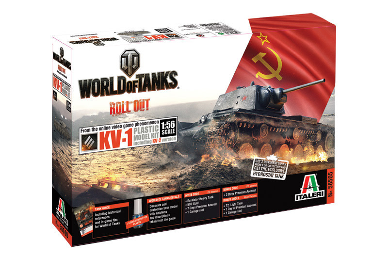 56505 1/56 World Of Tanks - KV-1 / KV-2