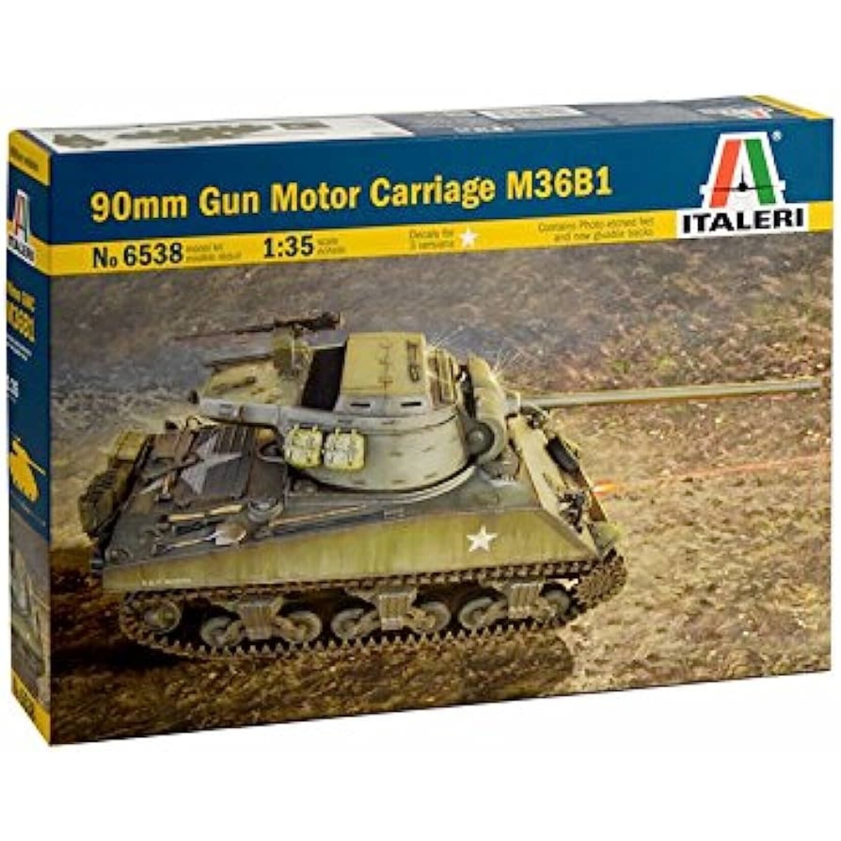 Italeri 6538 M36B1 Tank Destroyer 1/35