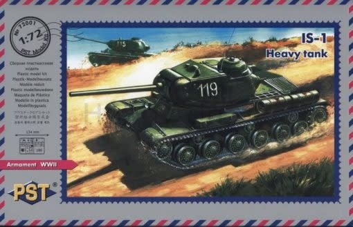 72001 IS1 Soviet Heavy Tank - Plastic Model Tank Kit - 1/72