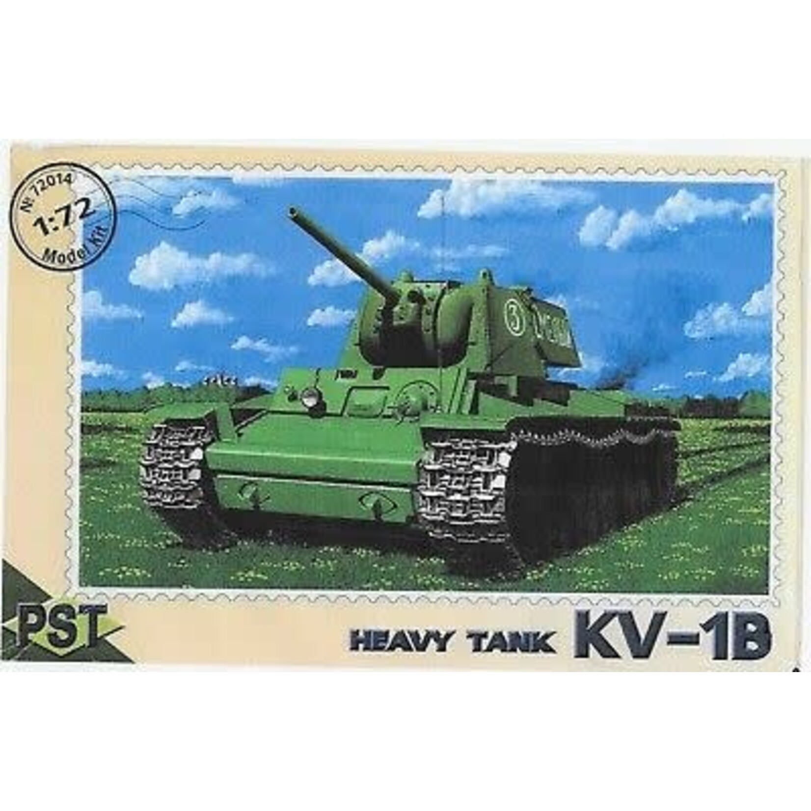 PST 72014 KV1B Soviet Heavy Tank 1:72