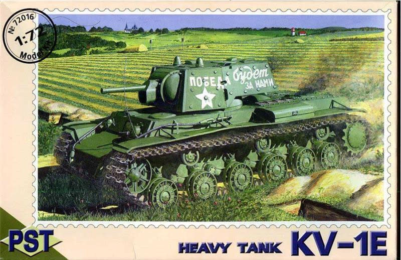 72016 KV-1E WWII Soviet Heavy Tank 1/72