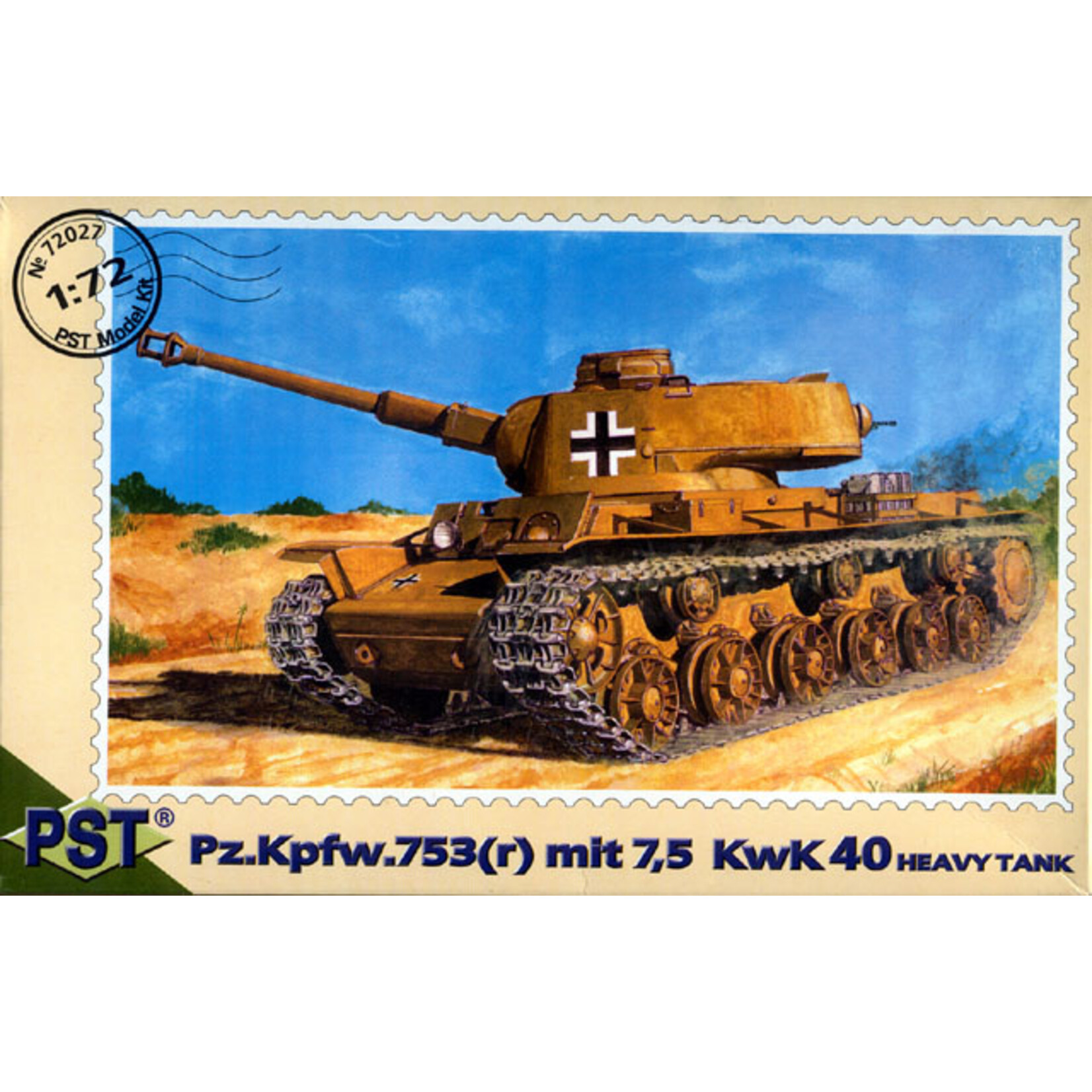 PST 72027 PZ.KPFW.753 R W L/43