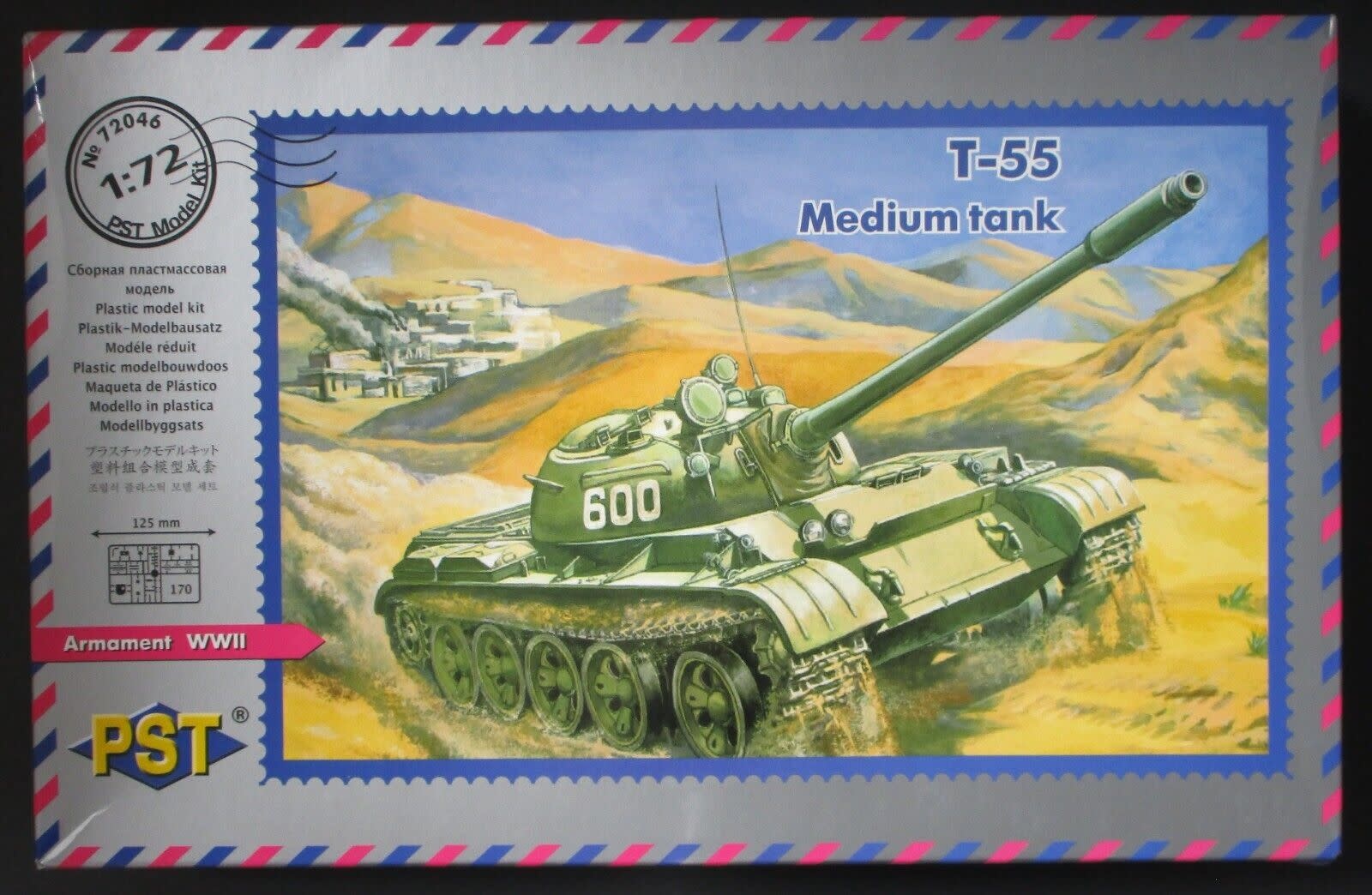 72046 oviet medium tank T-55 1:72
