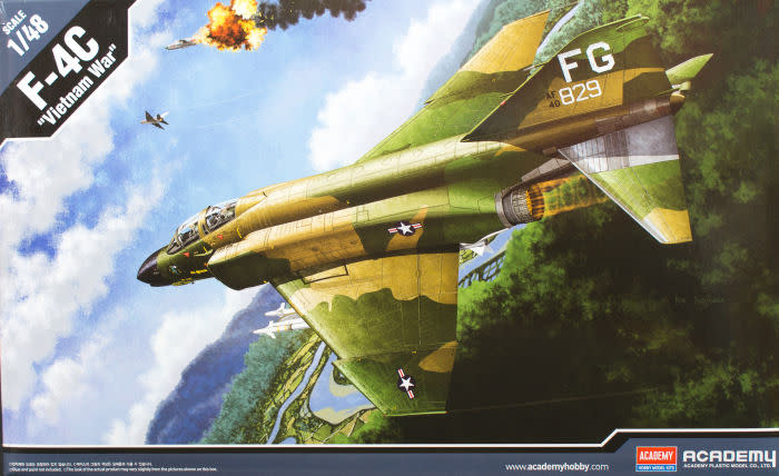 12294 1:48 F4C USAF Phantom Vietnam War Fighter