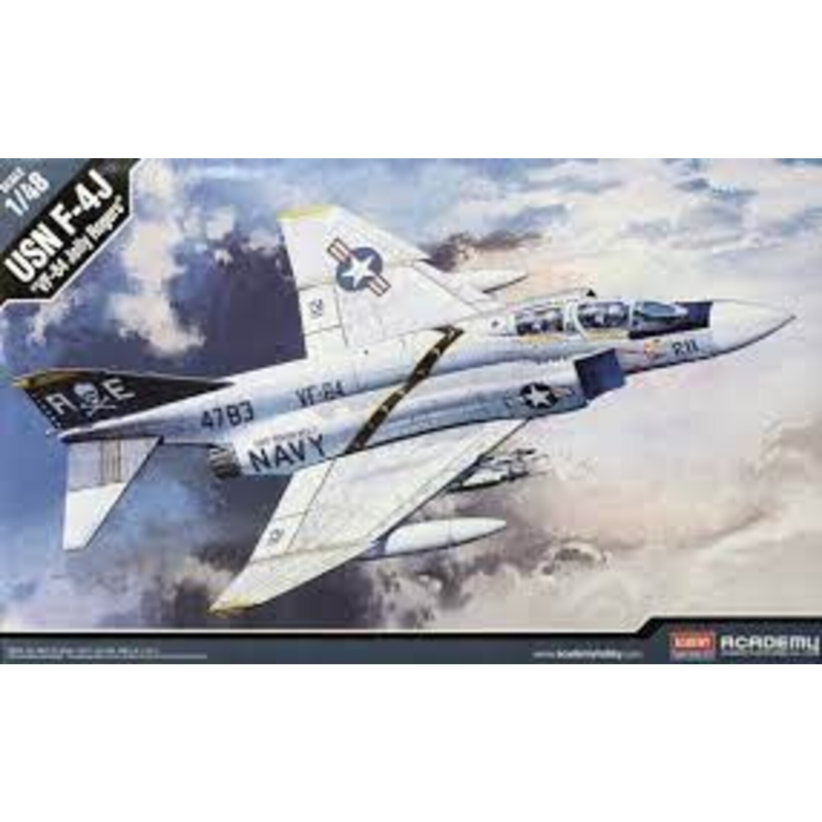 Academy 12305 1/48 F4J VF84 Jolly Rogers USN Fighter