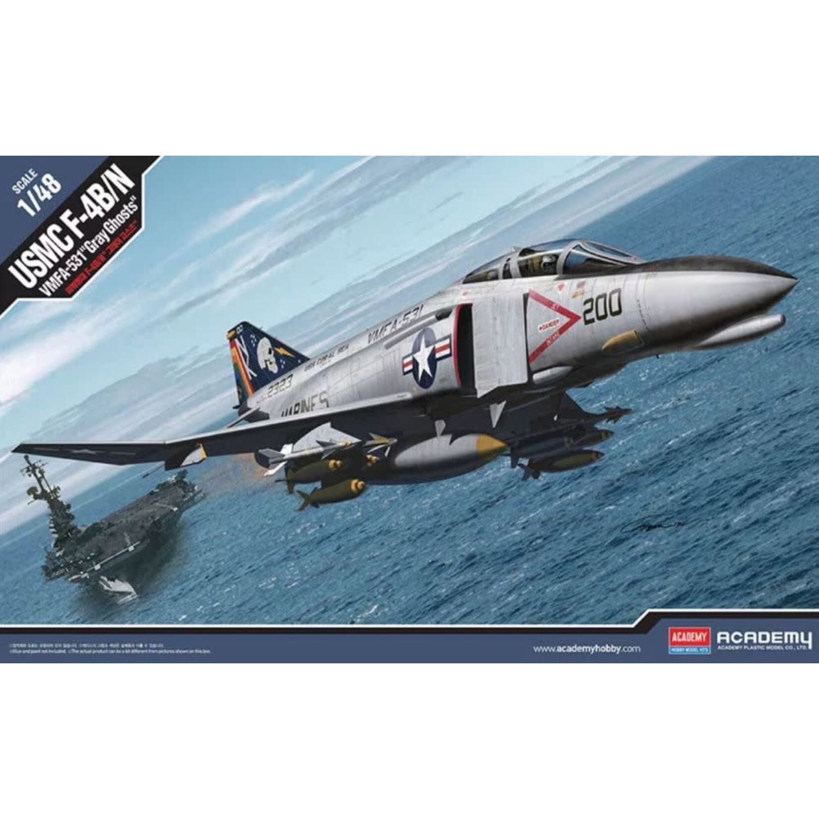 Academy 12315 1/48 F4B/N VMFA531 Gray Ghosts USMC Fighter