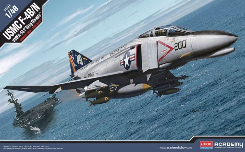 12315 1/48 F4B/N VMFA531 Gray Ghosts USMC Fighter