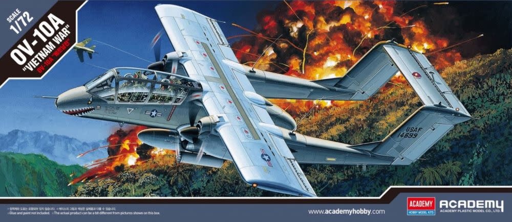 12463 OV-10A Bronco Fighter 1/72 Model Plane