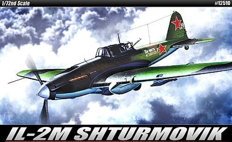 12510 1/72 Il2m Stormovik Fighter