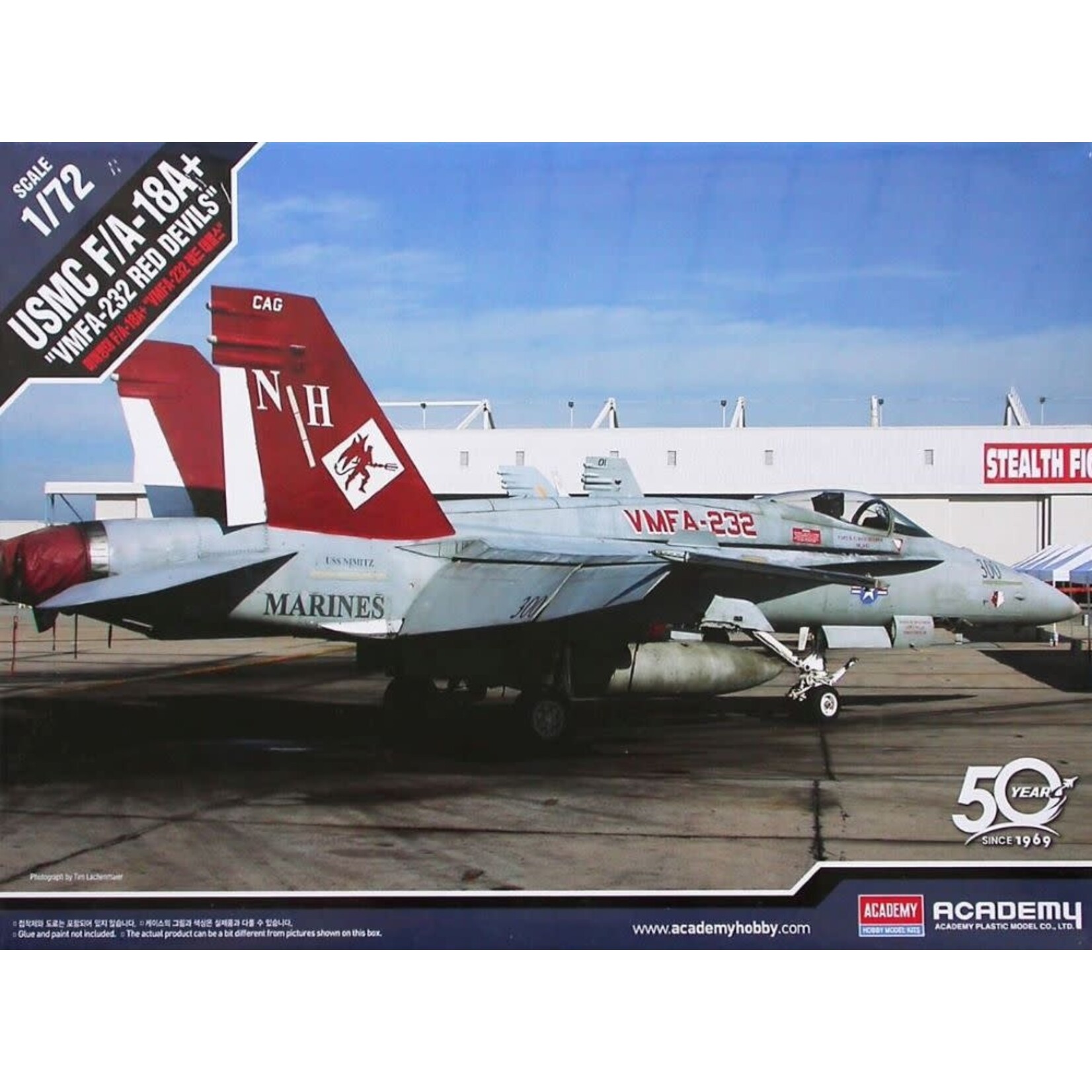 Academy 12520 1:72 F/A 18A USMC Red Devils