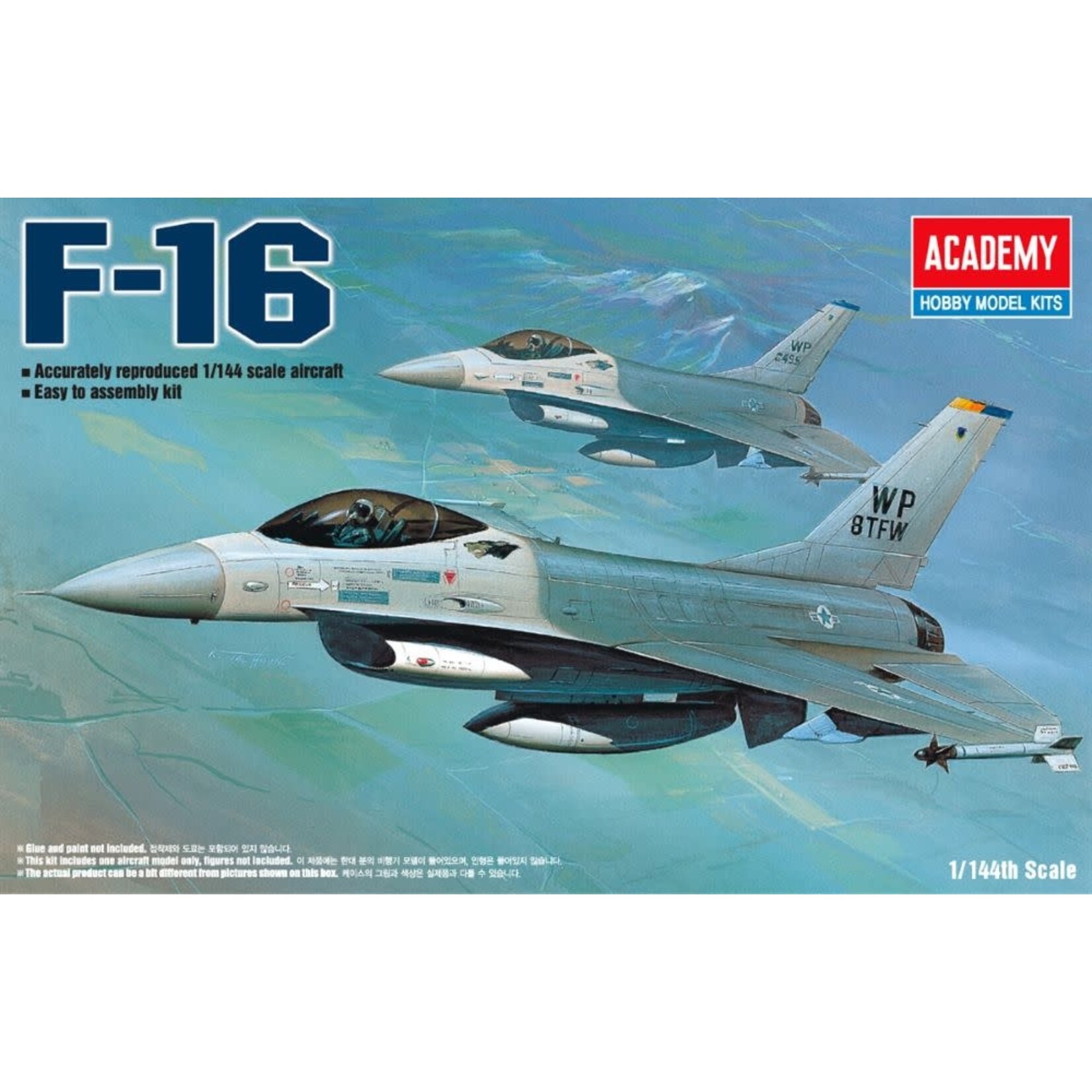 Academy 12610 1/144 F16A/C Falcon Fighter