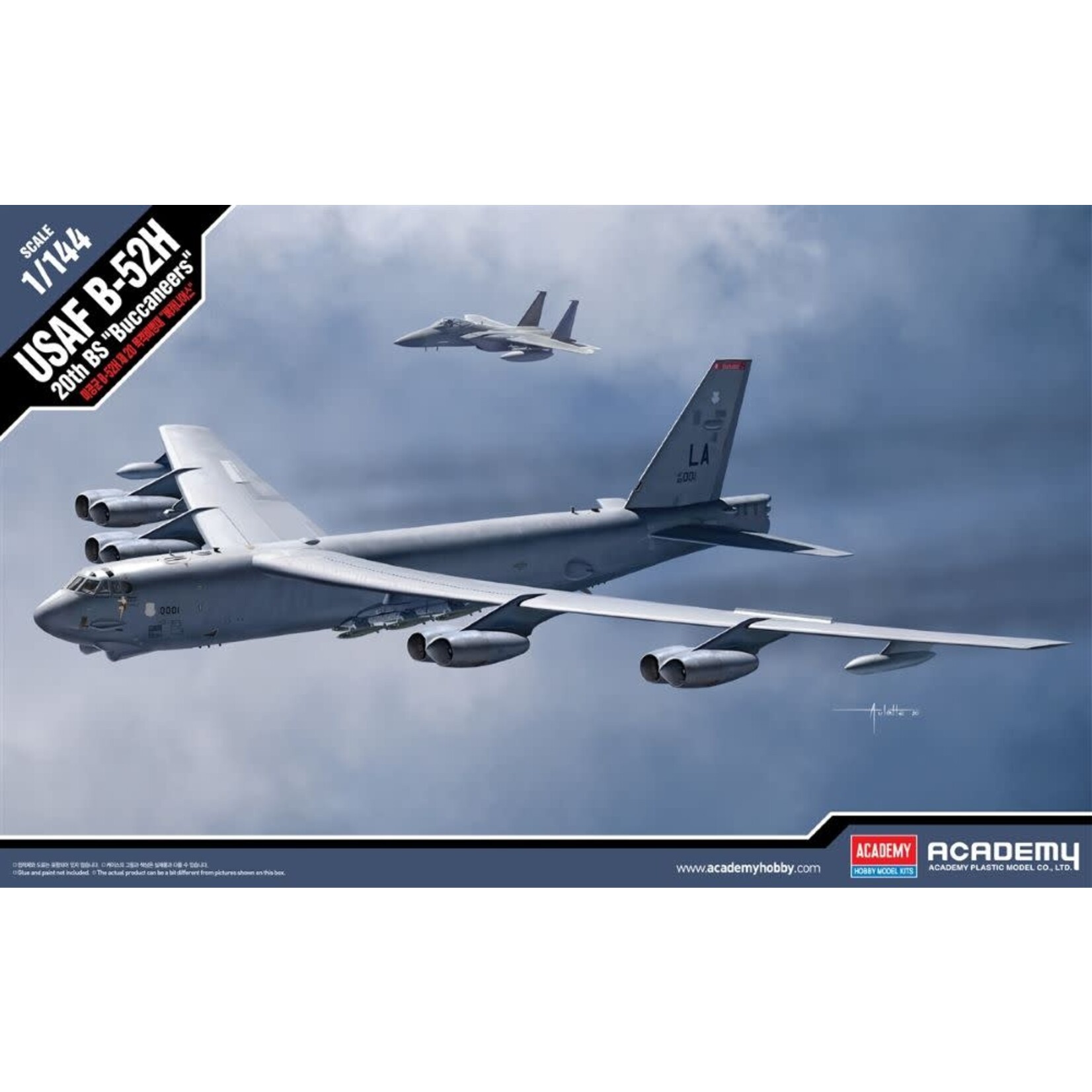 Academy 12622 B-52H 20th BS Buccaneers USAF