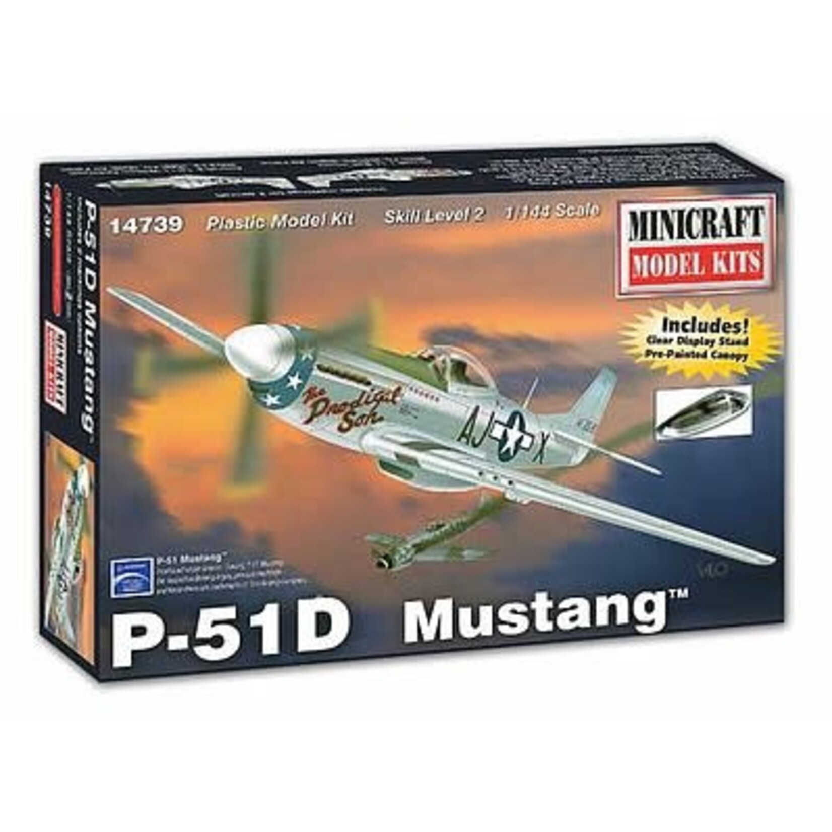 Academy 14739 1/144 P51D Mustang