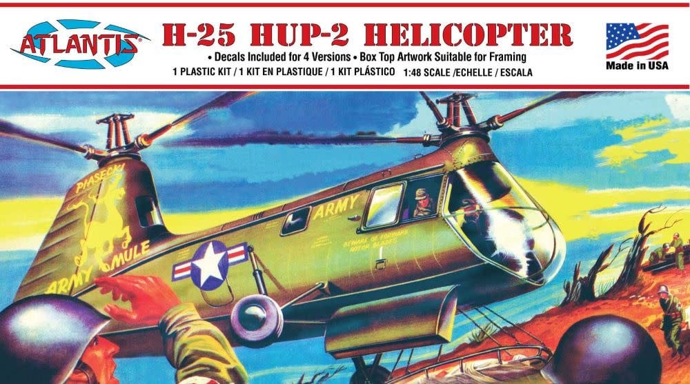 502 H-25 HUP-2 Army Mule Plastic Model Kit 1/48