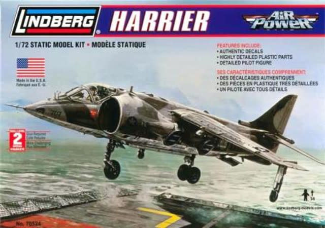 70524 1:72 Harrier Jump Jet
