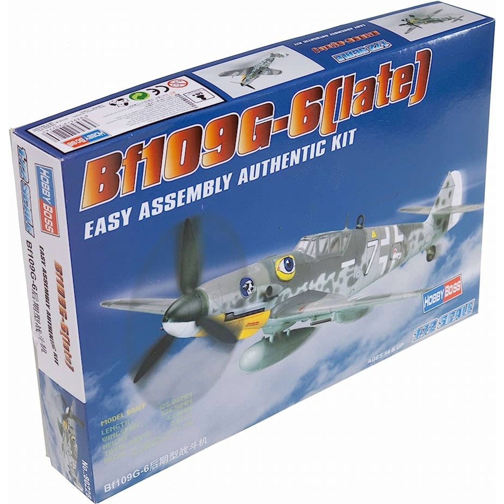 Hobby Boss 80226 BF109G-6 (LATE)