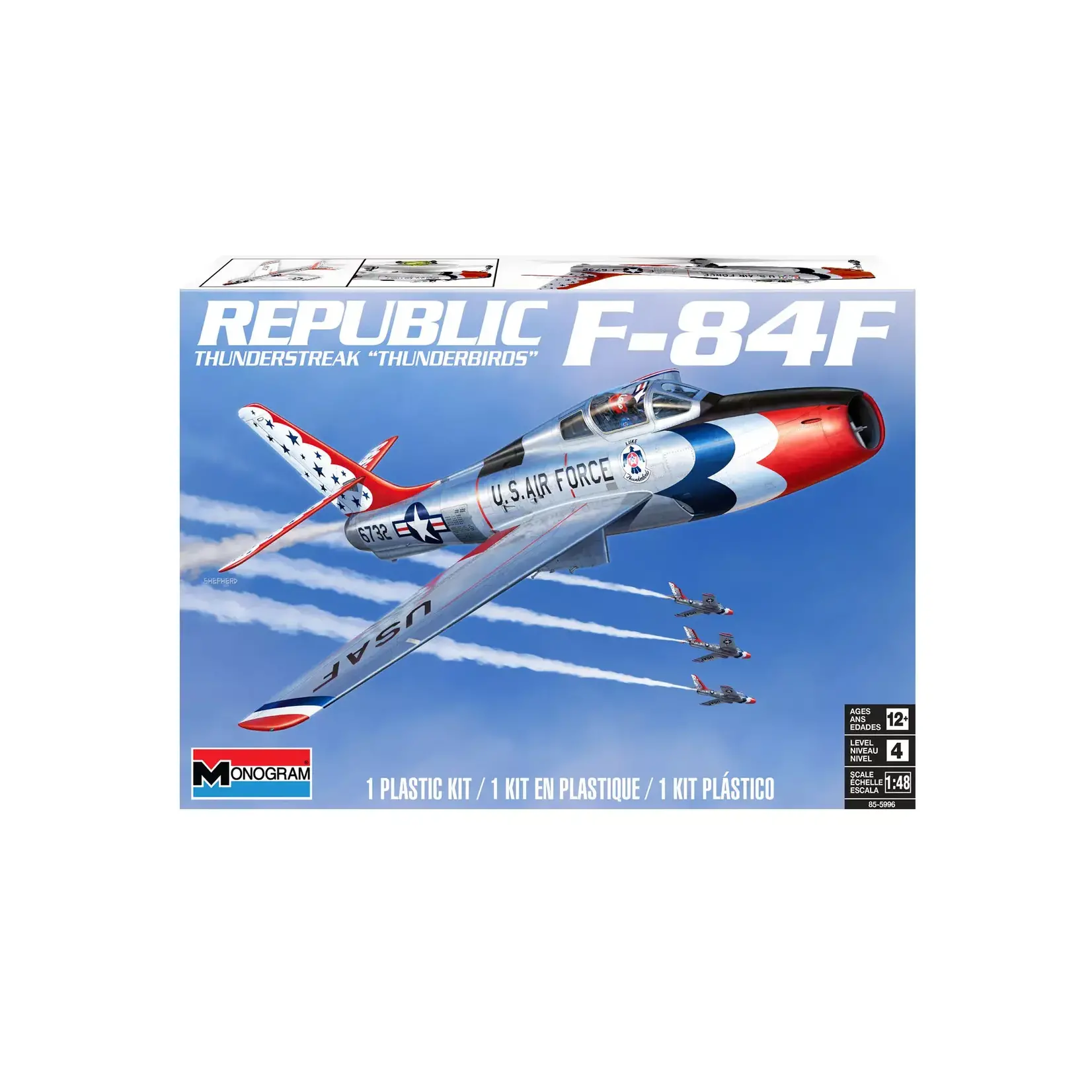 Revell 855996 1/48 F-84F Thunderstreak Thunderbirds