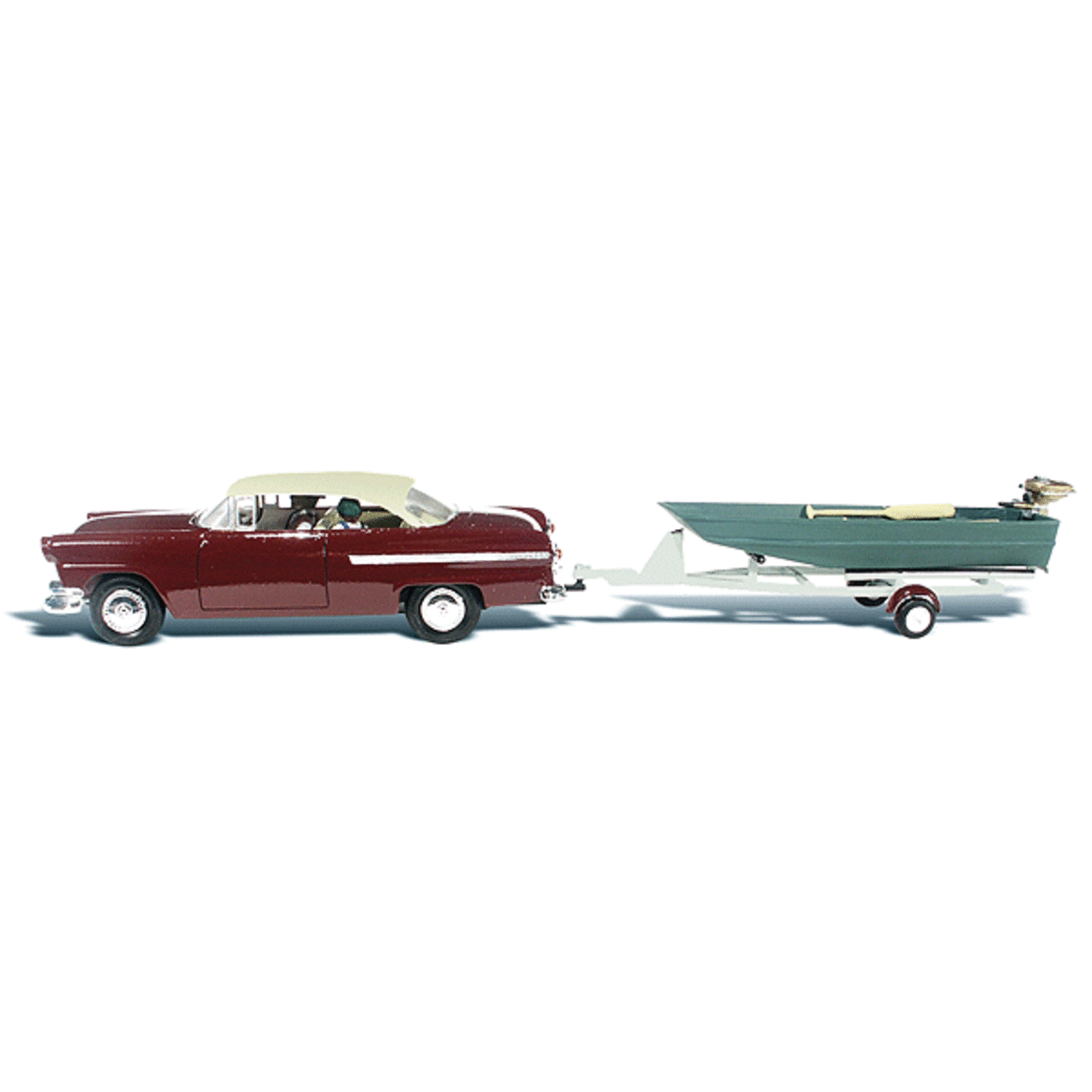 Woodland Scenics 5544 HO To The Lake - Vehicle Towing Boat AutoScene