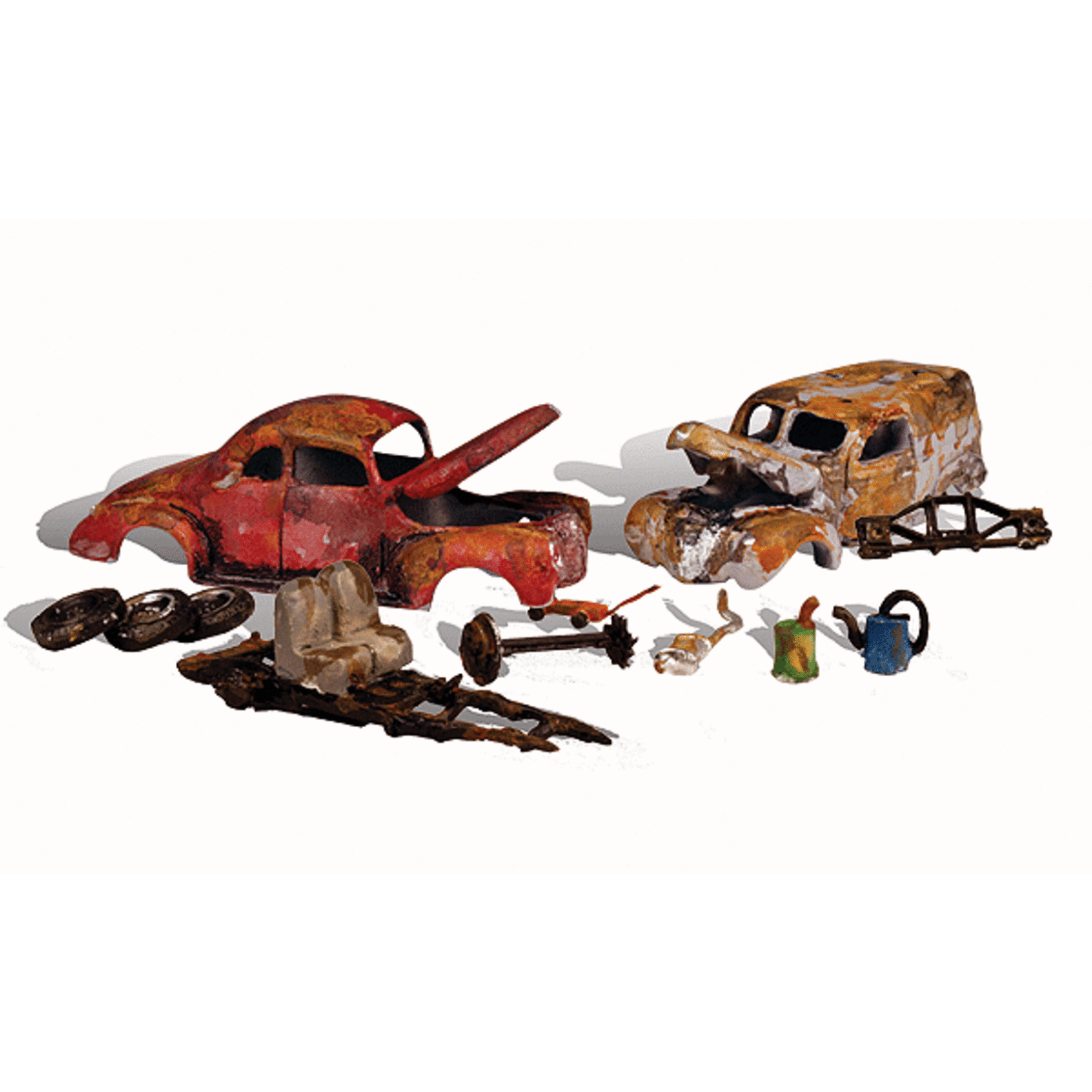 Woodland Scenics 5563 HO AutoScenes Junk Cars