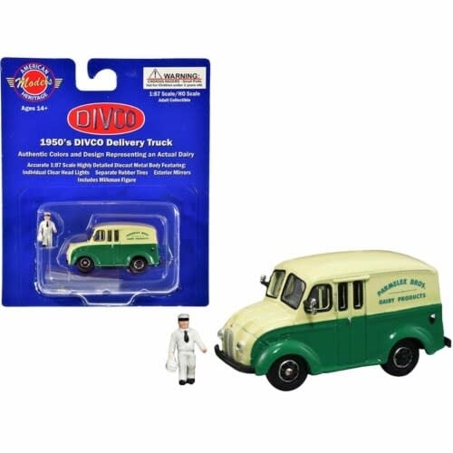 87005 HO Pamalee Bros Divco