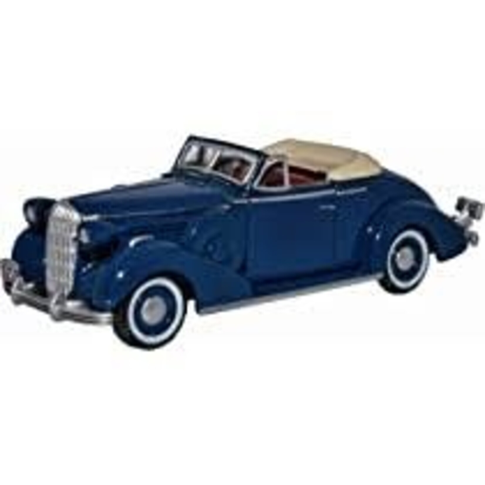 Oxford Diecast 87BS36005 HO 36' Buick Special Convertible Coupe, Musketeer Blue