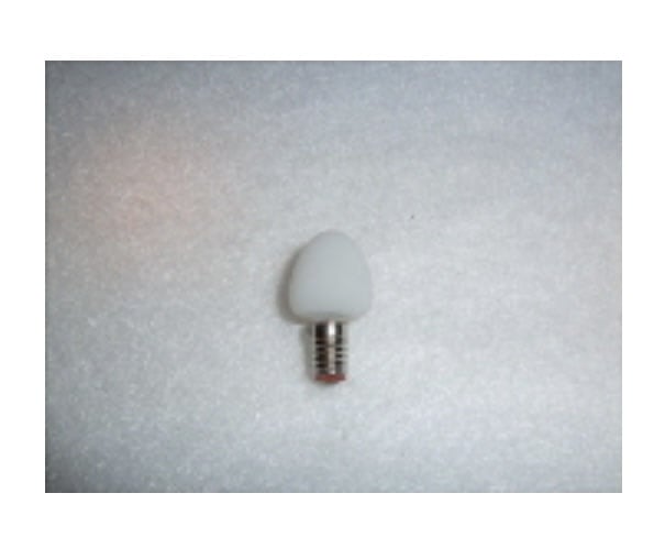 452 WHITE SATIN PEAR SCREW BASE 14V