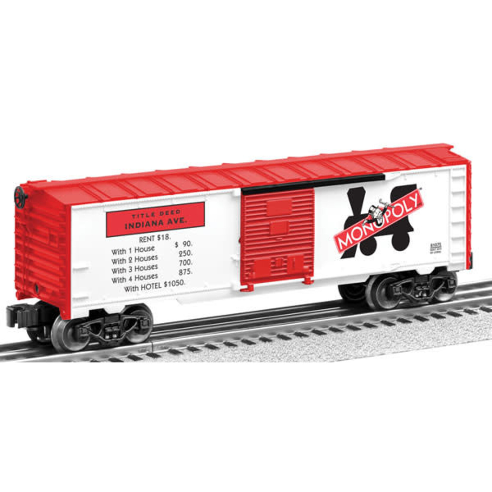 Lionel 681073 O O Monopoly Boxcar 2-pack