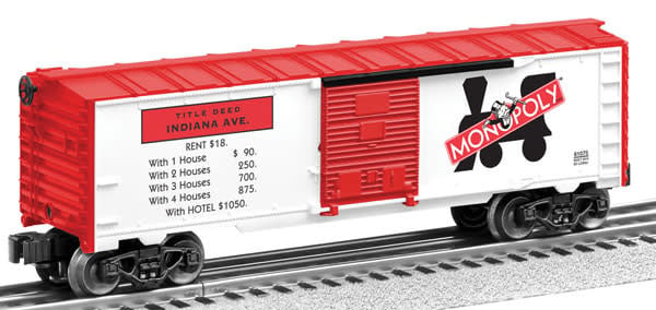 681073 O O Monopoly Boxcar 2-pack