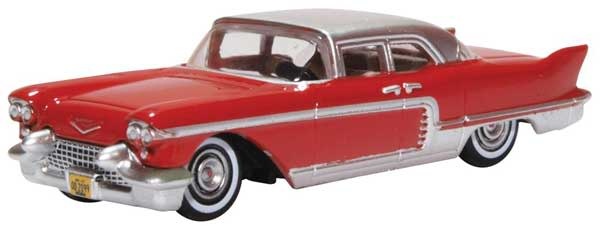 87CE57002 HO 1957 Cadillac Eldorado Brougham - Dakota Red
