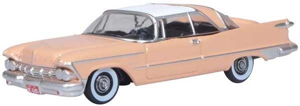 87IC59001 HO 1959 Imperial Crown Coupe - Persian Pink, White