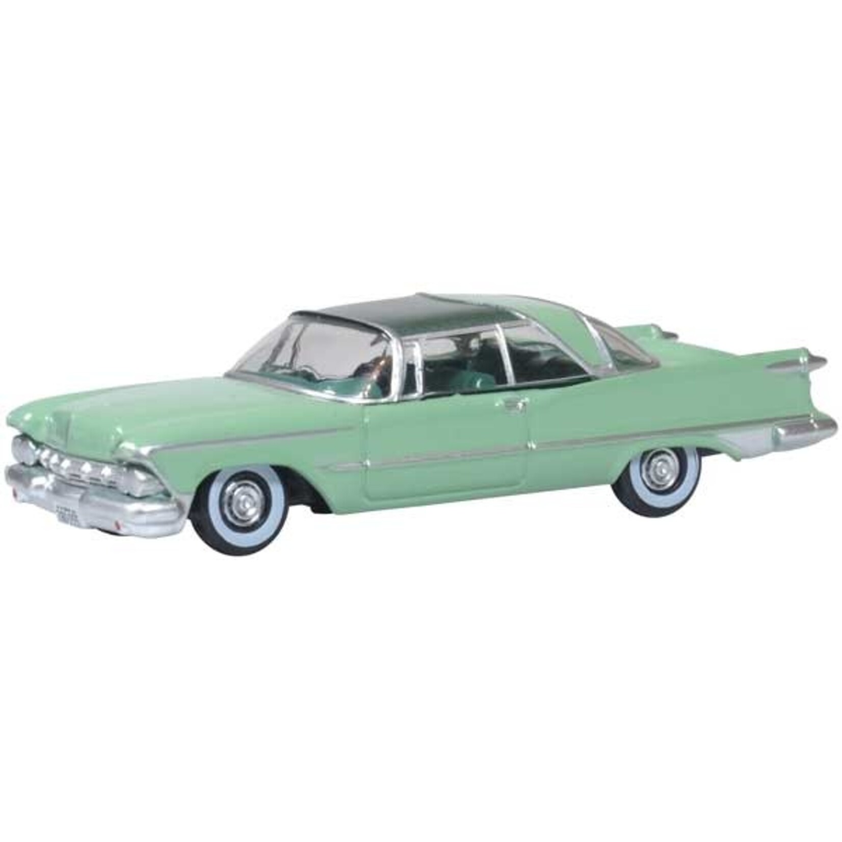 Oxford Diecast 87IC59002 HO 1959 Imperial Crown Coupe - Highland Green, Ballad Green