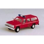 Trident 901111 HO Fire Chief Chevrolet Suburban (red)