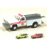 Trident 901633 HO Emergency - Brush (Off-Road) Fire Pumper Lime Green