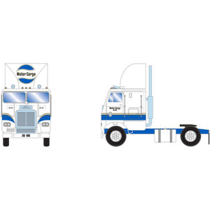 91075 HO RTR FL w/2 Axle Motor Cargo