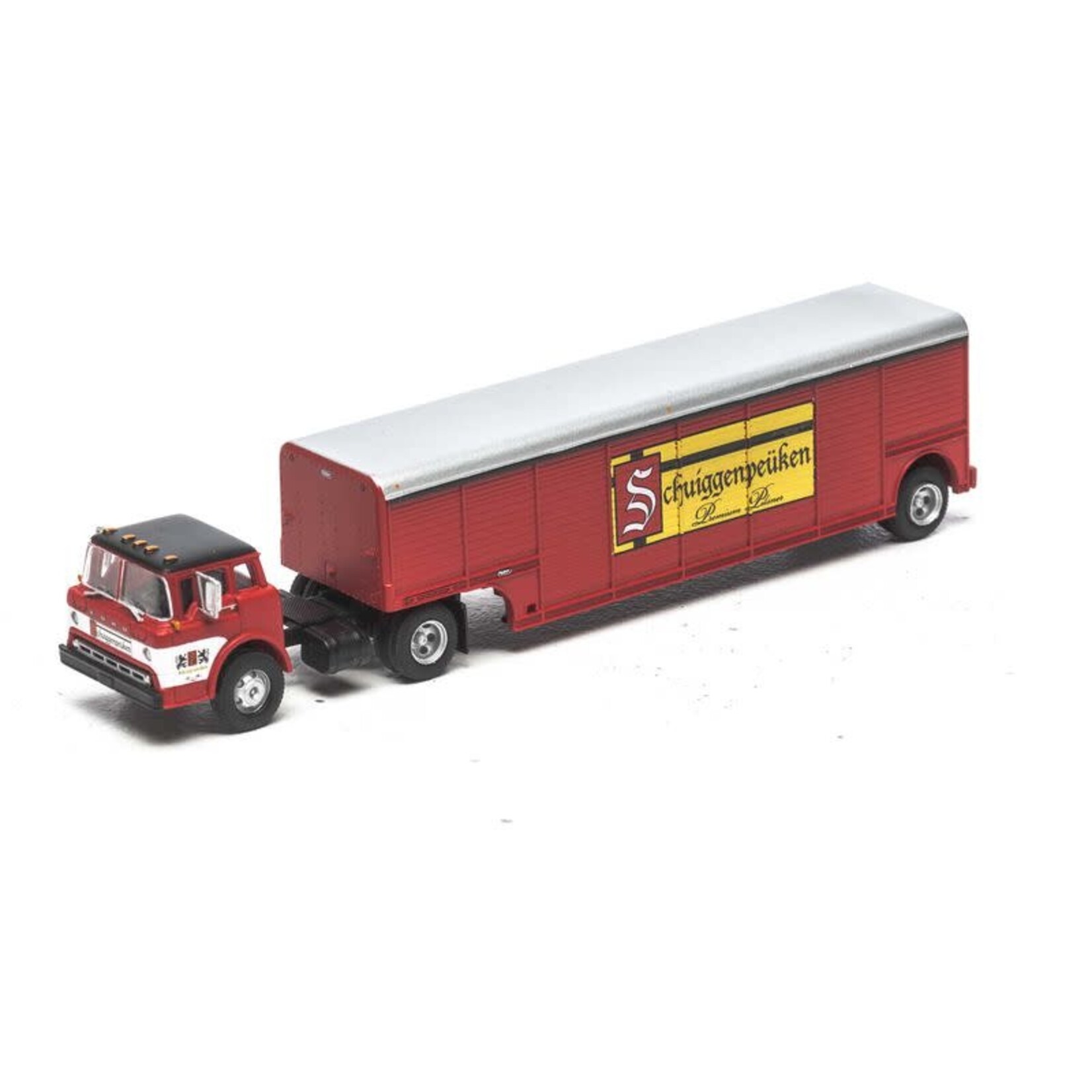 Athearn 91849 HO Ford C with Beverage Trailer U.B. Schuiggenpeuken